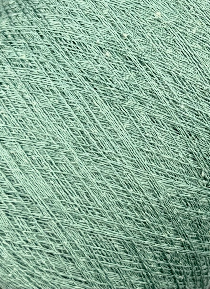 Toscano S.r.L. Art. Spezz 852 Nm 2/34 – Garn aus Seide, Baumwolle und Viskose col. 4308 Wassergrün